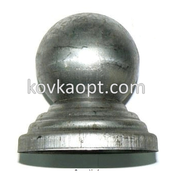 Заглушка с шаром d102мм (1мм)