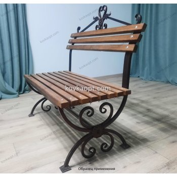 Боковина скамейки 850х400х540 (20мм) с пластиной Цена:(за пару)
