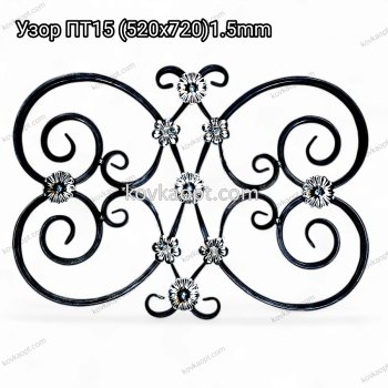 Узор №25 ПТ15 (520х720)1.5mm