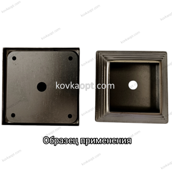 Подпятник под Основание кв50 и кв60мм (93х93)2mm